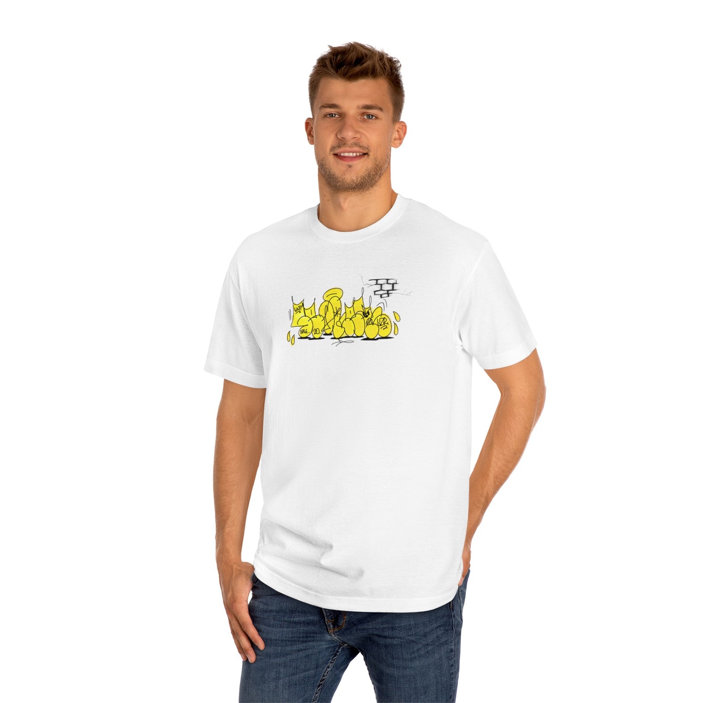 Yellow Throwie classic Tee