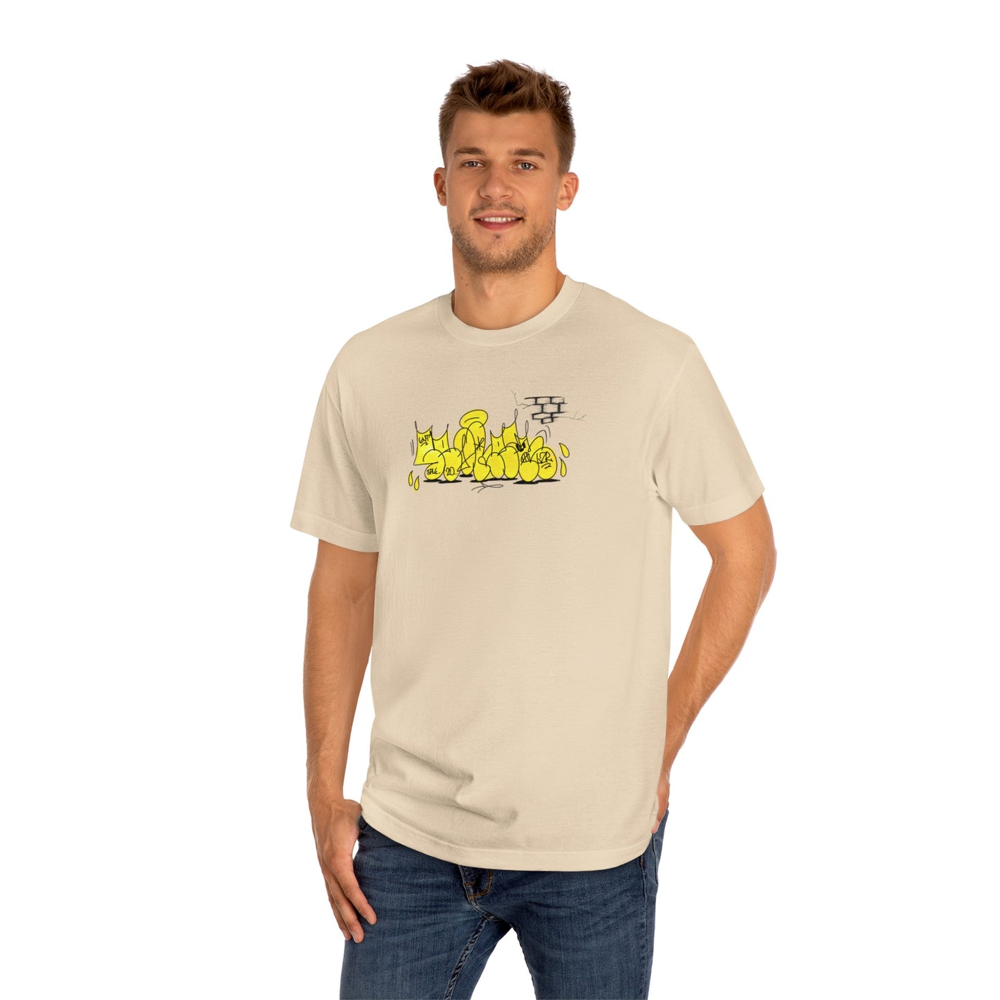 Yellow Throwie classic Tee